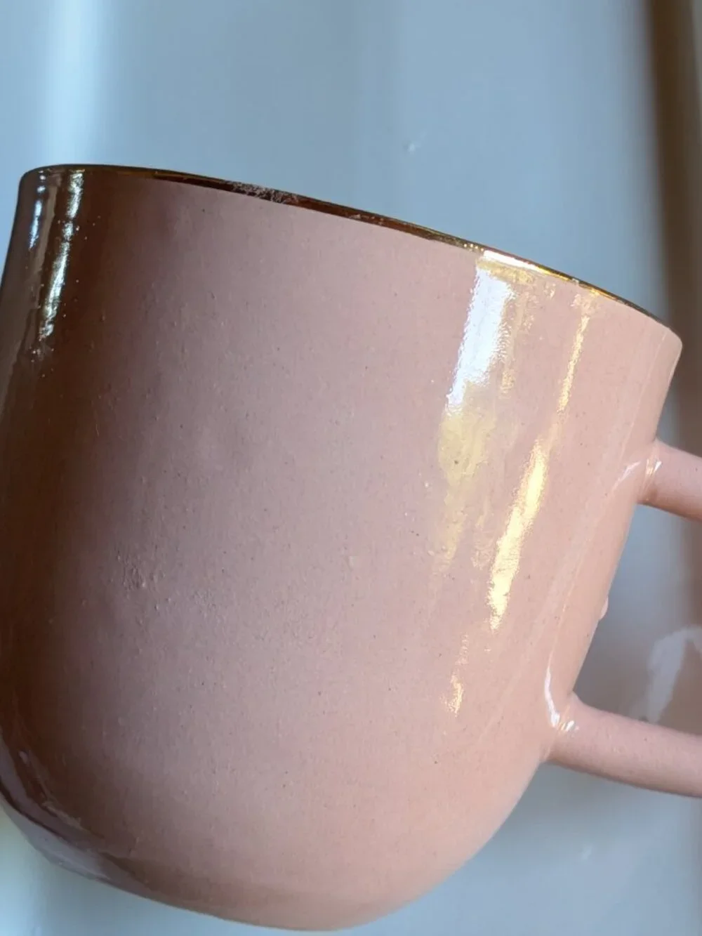 Sézane Ceramic Pink Mug